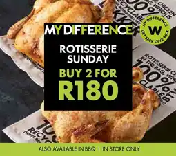 Woolworths Rotisserie offer