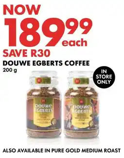 Woolworths Douwe egberts coffee offer