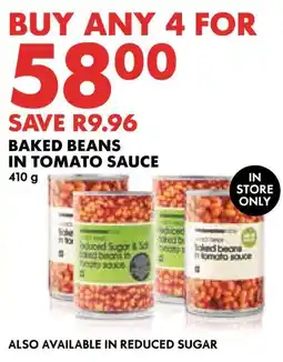 Woolworths Baked beans in tomato sauce offer