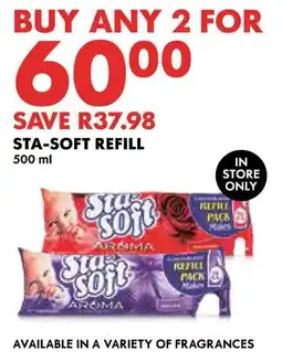 Woolworths Sta-soft refill offer