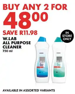 Woolworths W.lab all purpose cleaner offer