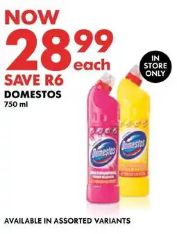 Woolworths Domestos offer