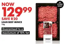 Woolworths Lean beef mince offer