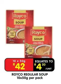 Shoprite ROYCO REGULAR SOUP offer
