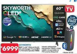 Pick n Pay Hypermarket SKYWORTH QLED+ 60 Q6600H offer