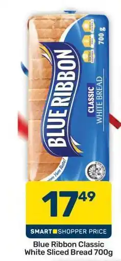 Pick n Pay Hypermarket Blue Ribbon Classic White Sliced Bread 700g offer