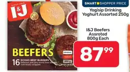 Pick n Pay Hypermarket I&J Beefers Assorted 800g offer