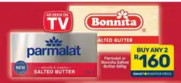 Pick n Pay Hypermarket Parmalat or Bonnita Salted Butter offer