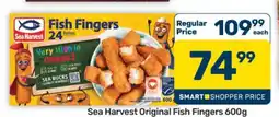 Pick n Pay Hypermarket Sea Harvest Original Fish Fingers 600g offer