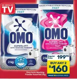 Pick n Pay Hypermarket Omo Auto Washing Powder Assorted 2kg offer