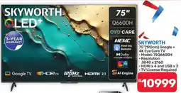 Pick n Pay Hypermarket SKYWORTH QLED+ 75 TV offer