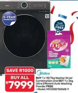 Pick n Pay Hypermarket Midea 10/7kg Washer Dryer Combination offer