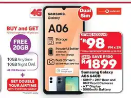 Pick n Pay Hypermarket Samsung Galaxy A06 64GB offer