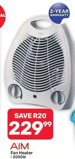 Pick n Pay Hypermarket AIM Fan Heater offer