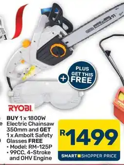Pick n Pay Hypermarket Ryobi Electric Chainsaw 1800W 350mm offer