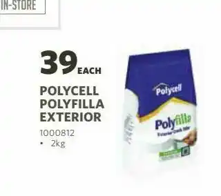 Polycell polyfilla exterior