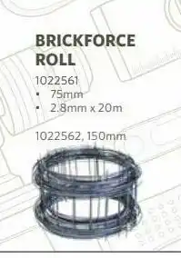 BUCO Brickforce rolls offer