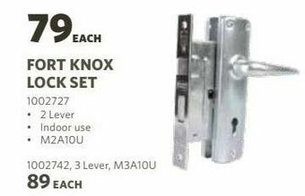 Fort knox lock set
