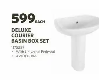 Deluxe courier basin box set