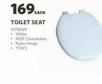 Toilets seat