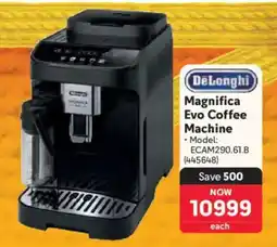 Makro Delonghi Magnifica Evo Coffee Machine offer