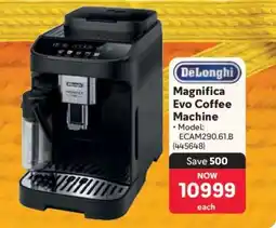 Makro Delonghi Magnifica Evo Coffee Machine offer
