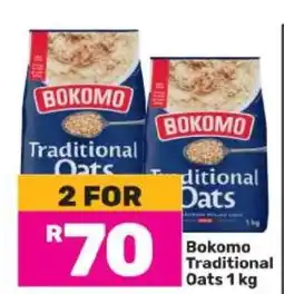 Game Bokomo Traditional Oats 1 kg offer