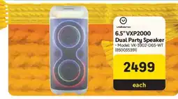 Makro 6.5” VXP2000 Dual Party Speaker offer