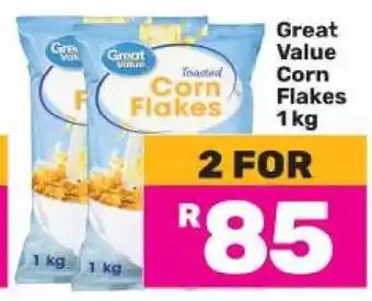 Game Great Value Corn Flakes 1 kg offer