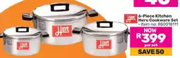 Game 6-Piece Kitchen Hero Cookware Set offer