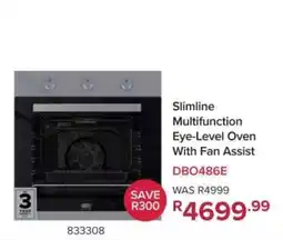Game Slimline Multifunction Eye-Level Oven With Fan Assist offer