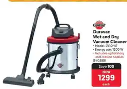Makro Genesis Duravac Wet and Dry Vacuum Cleaner offer