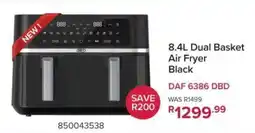 Game 8.4L Dual Basket Air Fryer Black offer