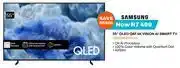 Expert Samsung 55 QLED Q8F 4K Vision AI Smart TV QA55Q8FAAUXXA offer