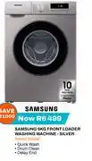 Expert Samsung 9Kg Front Loader Washing Machine-Silver WW90T3040BS offer