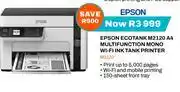 Expert Epson Ecotank M2120 A4 Multifunction Mon o Wi-Fi Ink Tank Printer M2120 offer