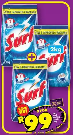 Shoprite Surf Hand Washing Powder offer