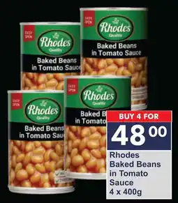 President Hyper Rhodes Baked Beans in Tomato Sauce offer