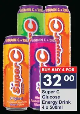President Hyper Super C Glucose Energy Drink offer