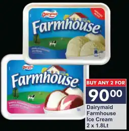 President Hyper Dairymaid Farmhouse Ice Cream offer