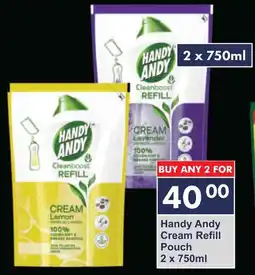 President Hyper Handy Andy Cream Refill Pouch offer