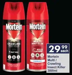 President Hyper Mortein Multi/ Crawling Insect Killer offer