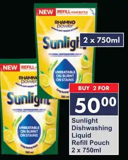 President Hyper Sunlight Dishwashing Liquid Refill Pouch offer