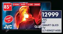President Hyper JVC 85" Smart QLED TV offer