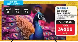 Makro Samsung 249 cm 98" Smart UHD TV offer
