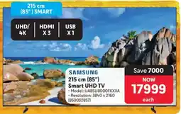 Makro Samsung 215 cm 85" Smart UHD TV offer