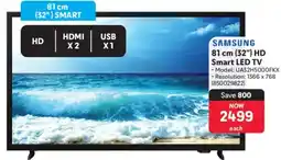 Makro Samsung 81 cm 32" HD Smart LED TV offer