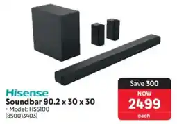 Makro Hisense Soundbar offer