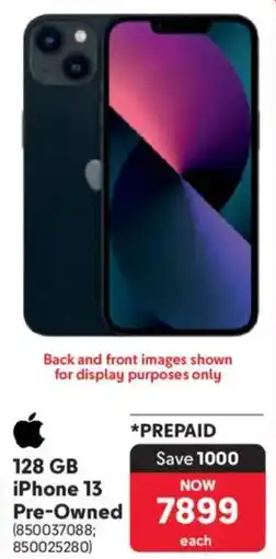 Makro Apple 128GB iPhone 13 Pre-Owned offer