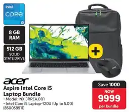 Makro Acer Aspire Intel Core i5 Laptop Bundle offer